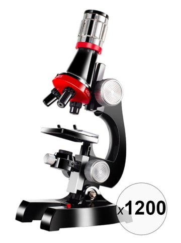 Techkidz Microscoop zwart - vanaf 5 jaar