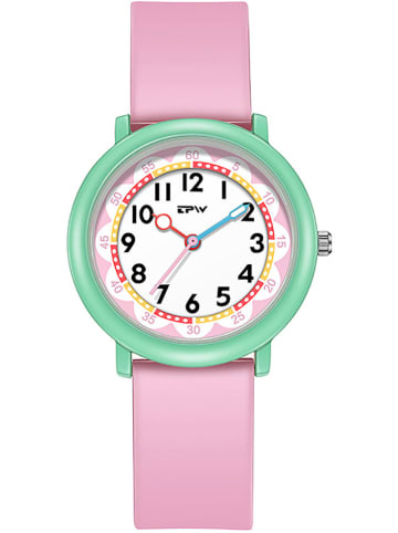 Techkidz Kwartshorloge lichtroze