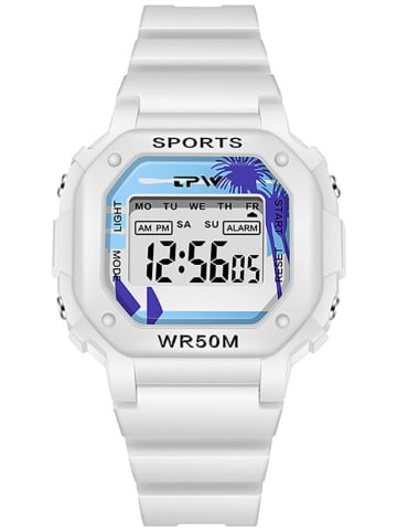 Techkidz Uhr "Timex" in Weiß - ab 6 Jahren