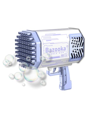 Techkidz Bellenblaaspistool "Bazooka LED Bubble Gun" paars - vanaf 3 jaar