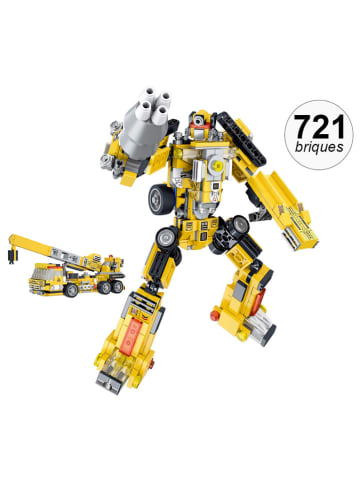 Techkidz 721-delige constructieset geel - vanaf 6 jaar