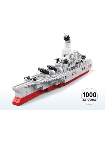 Techkidz 1000-delige constructieset wit/rood - vanaf 6 jaar