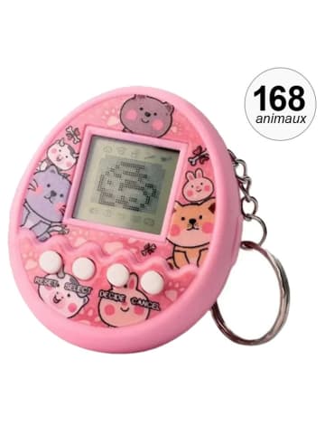 Techkidz Wirtualne zwierzątko w kolorze jasnoróżowym - 6+