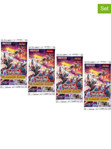 Techkidz 4-delige set: Yu-Gi-Oh! boosters "Les Survivants Sauvages" - vanaf 3 jaar