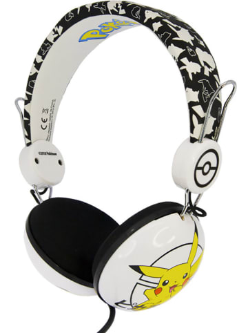 Techkidz Over-Ear-Kopfhörer "Pikachu" in Weiß/ Schwarz