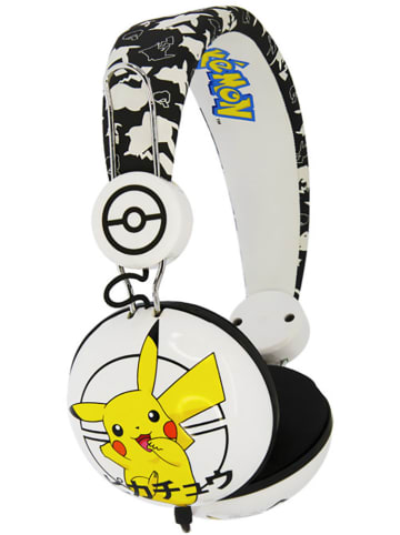 Techkidz Over-Ear-Kopfhörer "Pikachu" in Weiß/ Schwarz