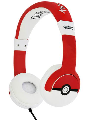 Techkidz Over-Ear-Kopfhörer "Pokéball" in Rot