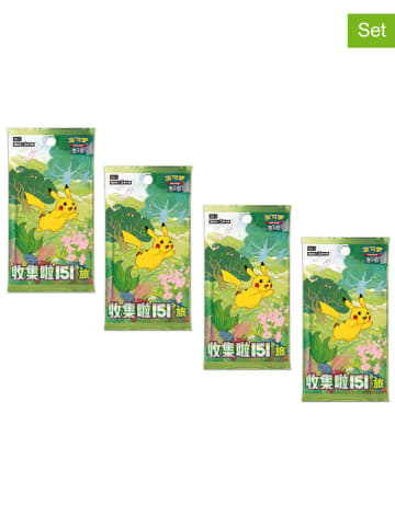 Pokémon 4er-Set: Pokémon Boosters "151 Journey" - ab 3 Jahren