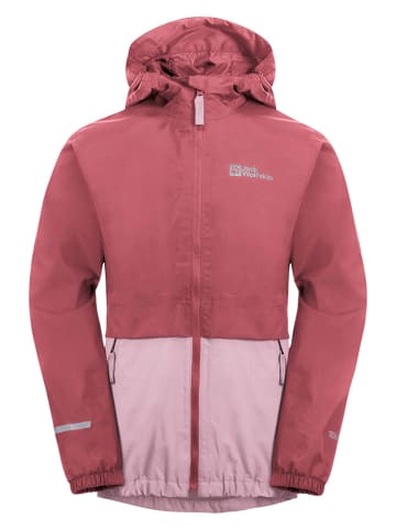 Jack Wolfskin Regenjacke "Rainy Days" in Pink/ Rosa