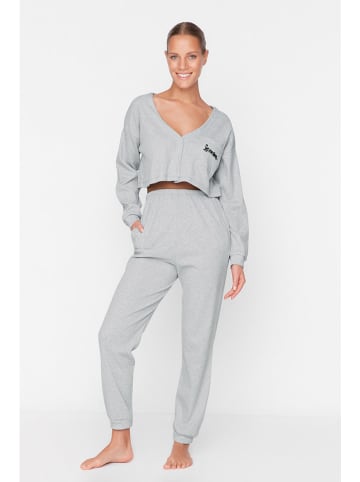 trendyol Pyjama in Grau