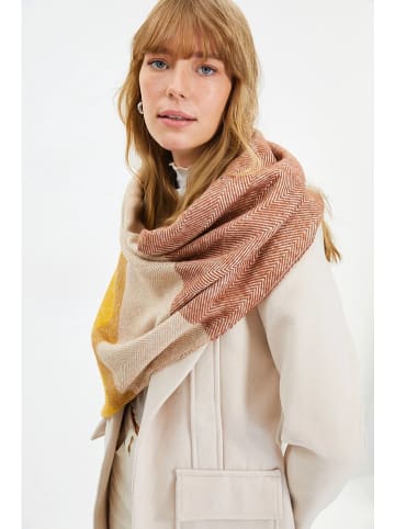 trendyol Sjaal lichtbruin/geel - (L)180 x (B)65 cm