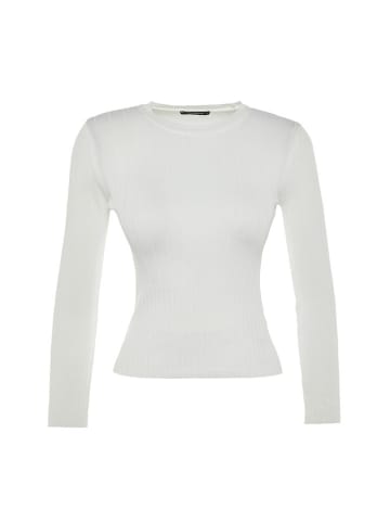 trendyol Sweter w kolorze kremowym