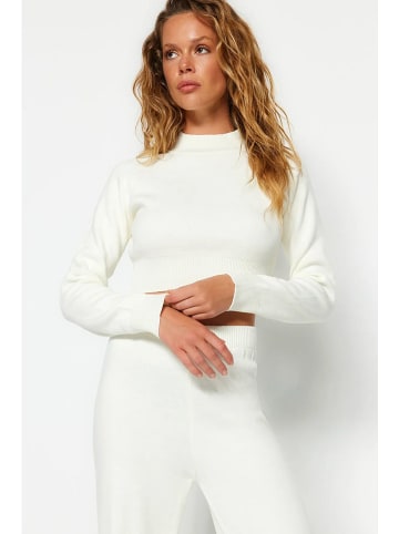 trendyol 2-delige outfit crème