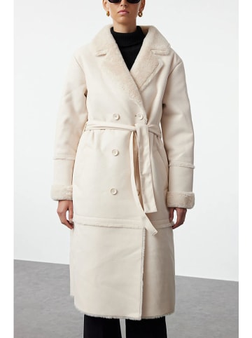 trendyol Übergangsmantel in Creme