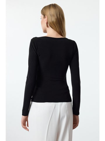 trendyol Longsleeve in Schwarz