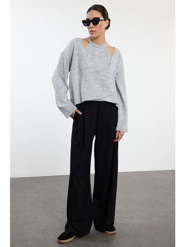 trendyol Cardigan in Hellgrau