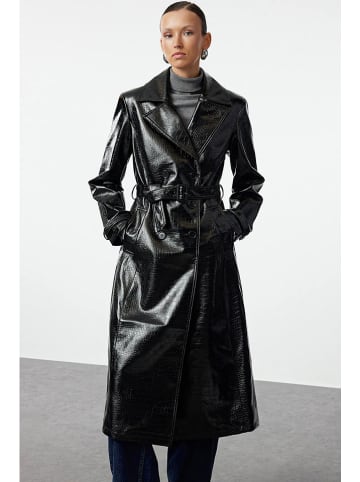 trendyol Trenchcoat zwart