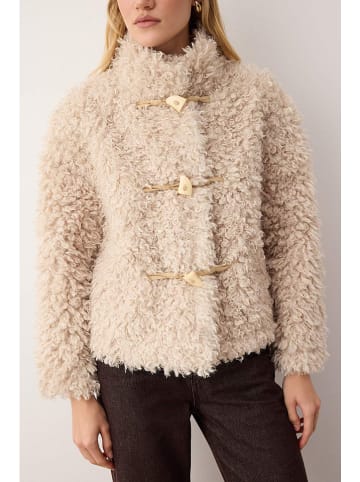 trendyol Teddyjacke in Sand