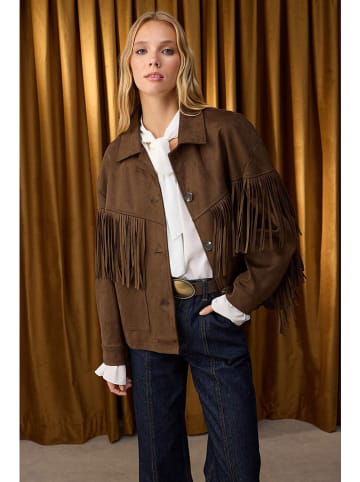 trendyol Blousejas bruin