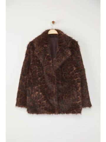 trendyol Teddyjacke in Braun