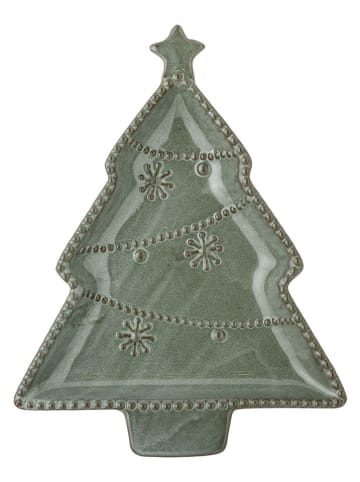 Bloomingville Serveerplateau "Alder" groen - (L)24 x (B)19 cm