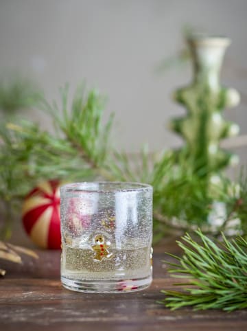 Bloomingville Glas "Debra" goudkleurig - 370 ml