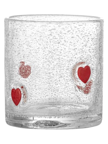 Bloomingville Glas "Debra" rood - 370 ml