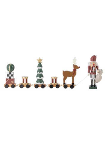 Bloomingville Świecznik "Vadim" ze wzorem - 51 x 19 x 6 cm