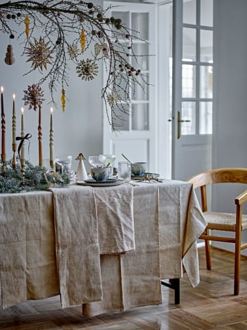 Bloomingville 3-delige set: decohangers "Aurelia" goudkleurig - (L)15,5 cm