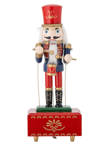 Bloomingville Muziekdoos "Waltz" rood - (B)22 x (H)27 x (D)20 cm