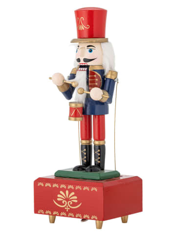 Bloomingville Spieluhr ''Waltz'' in Rot - (B)22 x (H)27 x (T)20 cm