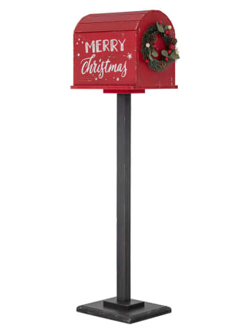 Bloomingville Decobrievenbus "Carlo" rood - (B)26 x (H)82 x (D)18 cm