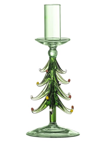 Bloomingville Kerzenständer ''Brant'' in Grün - (H)20 x Ø 8 cm