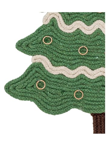 Bloomingville Adventskalender "Douglas" groen - (L)90 x (B)45 cm