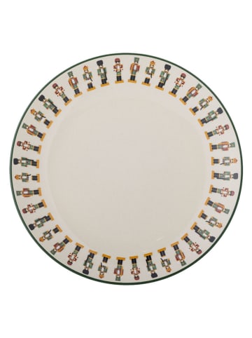 Bloomingville Ontbijtbord "Jolly" wit/meerkleurig - Ø 20 cm