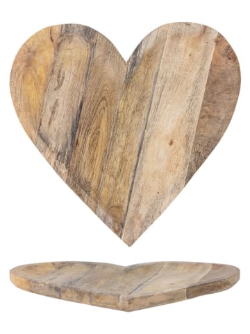 Bloomingville Dienblad "Lotuz" beige - (L)35 x (B)34 cm