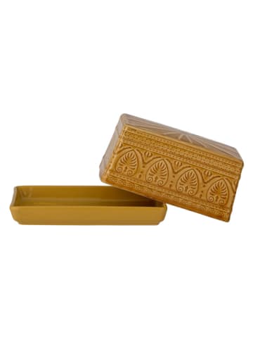 Bloomingville Butterdose ''Rani'' in Hellbraun - (B)18,5 x (H)8 x (T)10,5 cm
