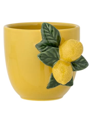 Bloomingville Kubek jumbo "Limone" w kolorze żółtym - 400 ml