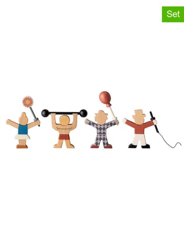 Bloomingville mini 4-delige set: speelfiguren "Rossaio" - vanaf 3 jaar