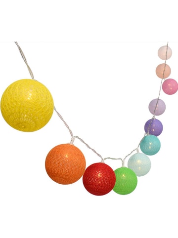 lumisky Ledsolarlichtguirlande "Mimy" meerkleurig - (L)380 cm