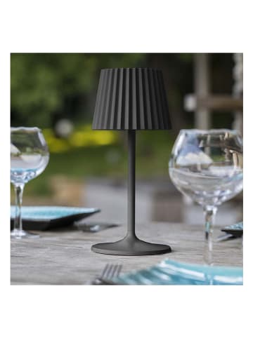 lumisky LED-Außenleuchte "Abby" in Schwarz - (H)30 x Ø 13,5 cm
