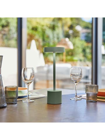 lumisky LED-Tischleuchte "Roby" in Khaki - (H)30 x Ø 12 cm