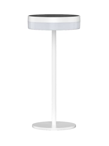 lumisky LED-Solar-Tischleuchte ''Vivia Mini'' in Weiß - (H)27 x Ø 12,5 cm