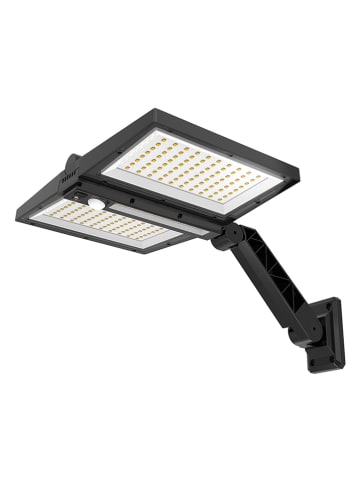 lumisky LED-Solarleuchte "Clipper" in Schwarz - (B)28 x (H)18 cm