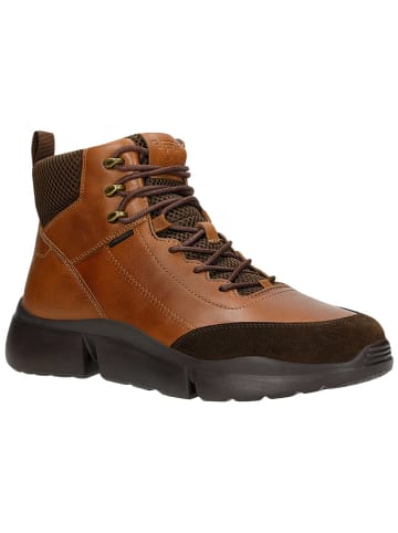 Wojas Leder-Boots in Hellbraun