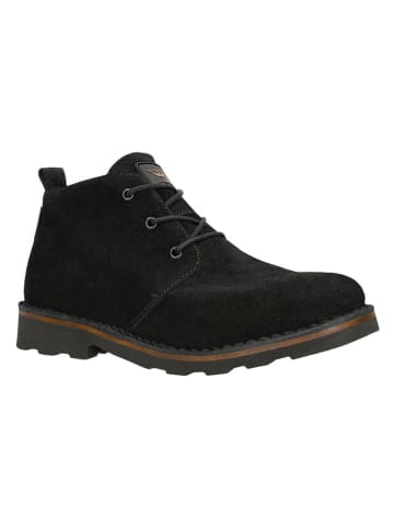 Wojas Leren veterschoenen zwart