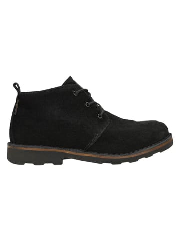 Wojas Leren veterschoenen zwart