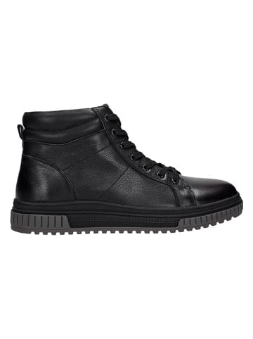 Wojas Leder-Boots in Schwarz