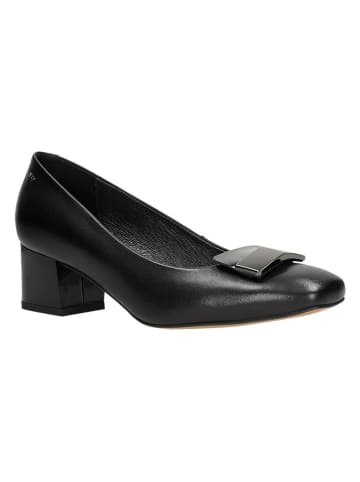 Wojas Leren pumps zwart