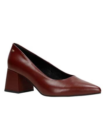 Wojas Leren pumps bordeaux